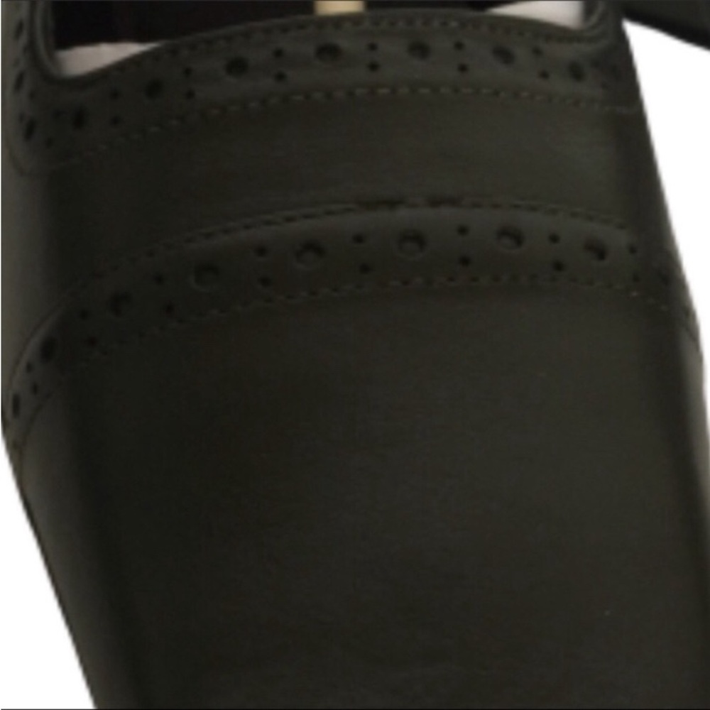 VINTAGE CYNTHIA TAYLOR Heels Leather Green Square Toe Women’s Size 10M NWOT - Picture 4 of 12